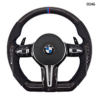 Μαύρο τιμόνι από ανθρακονήματα για BMW 5, 6, 7 σειράς F M Sport – 0246 - Sellzone.bg Μαύρο τιμόνι από ανθρακονήματα για BMW 5, 6, 7 σειράς F M Sport – 0246